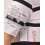 Polo Van Santen Stripped triple corona tour blanco y negro