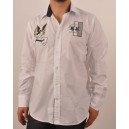 Camisa La Martina NewPort Polo stage 2010, blanca