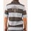 Polo van santen  Triple Crown polo tour streeped bleu