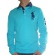 Ralph Lauren Big pony Polo rugby edition. azul claro electrico