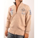 Chaqueta Cardigan  La Martina Alps French series 2010, beige