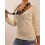 Jersey Punto  La Martina damas Polo eventing. Blanco