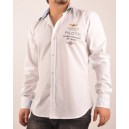 Camisa Aeronautica Militare Scuadra Typhoon EF 2000, blanca