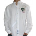 Camisa La Martina Amy Polo club blanca 