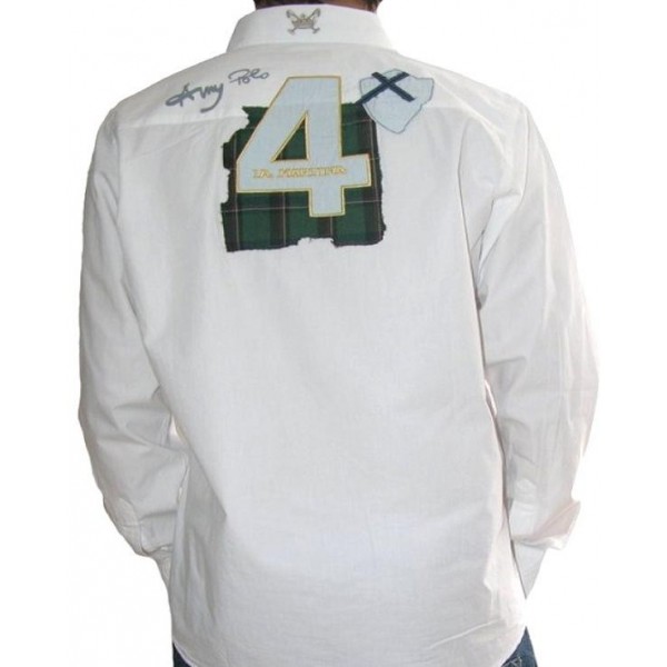 Camisa Polo Blanca