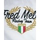 Polo Fred Mello Racing Team, blanco